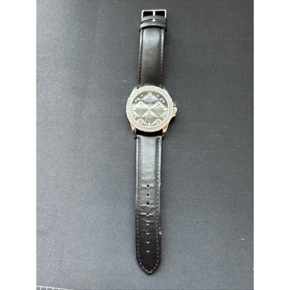 Simply Nina Black Dial And Band Women’s Quartz Watch